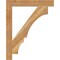 Ekena Millwork Balboa Block Rough Sawn Bracket, Western Red Cedar, 4"W x 32"D x 40"H BKT04X32X40BOA05RWR - alternate 4
